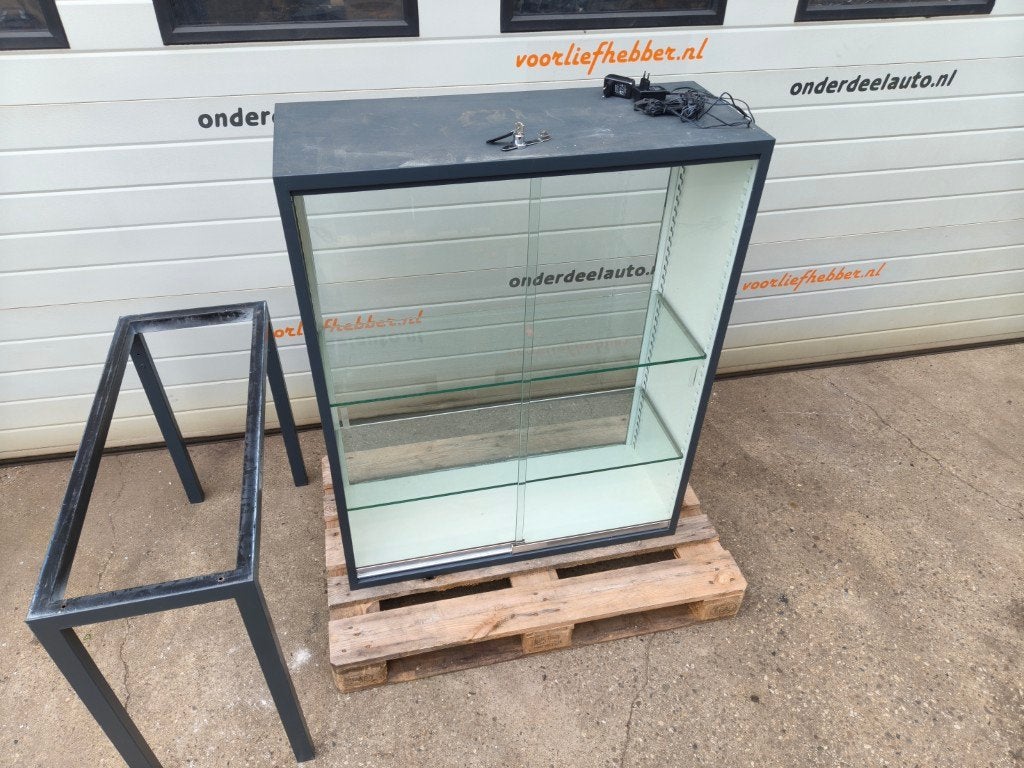vitrinekast, winkeldisplay, Huis en Inrichting, Kasten | Vitrinekasten, Ophalen, Glas, Metaal / glas, Display