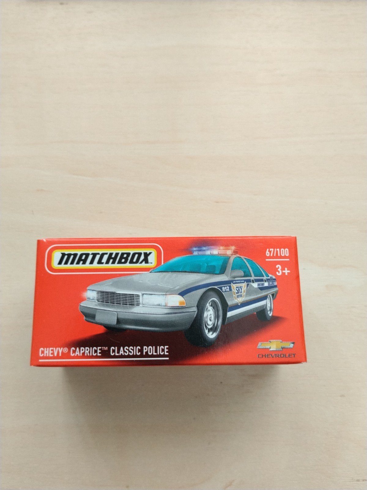 Matchbox Chevy caprice classic police, Ophalen of Verzenden, Nieuw, Auto