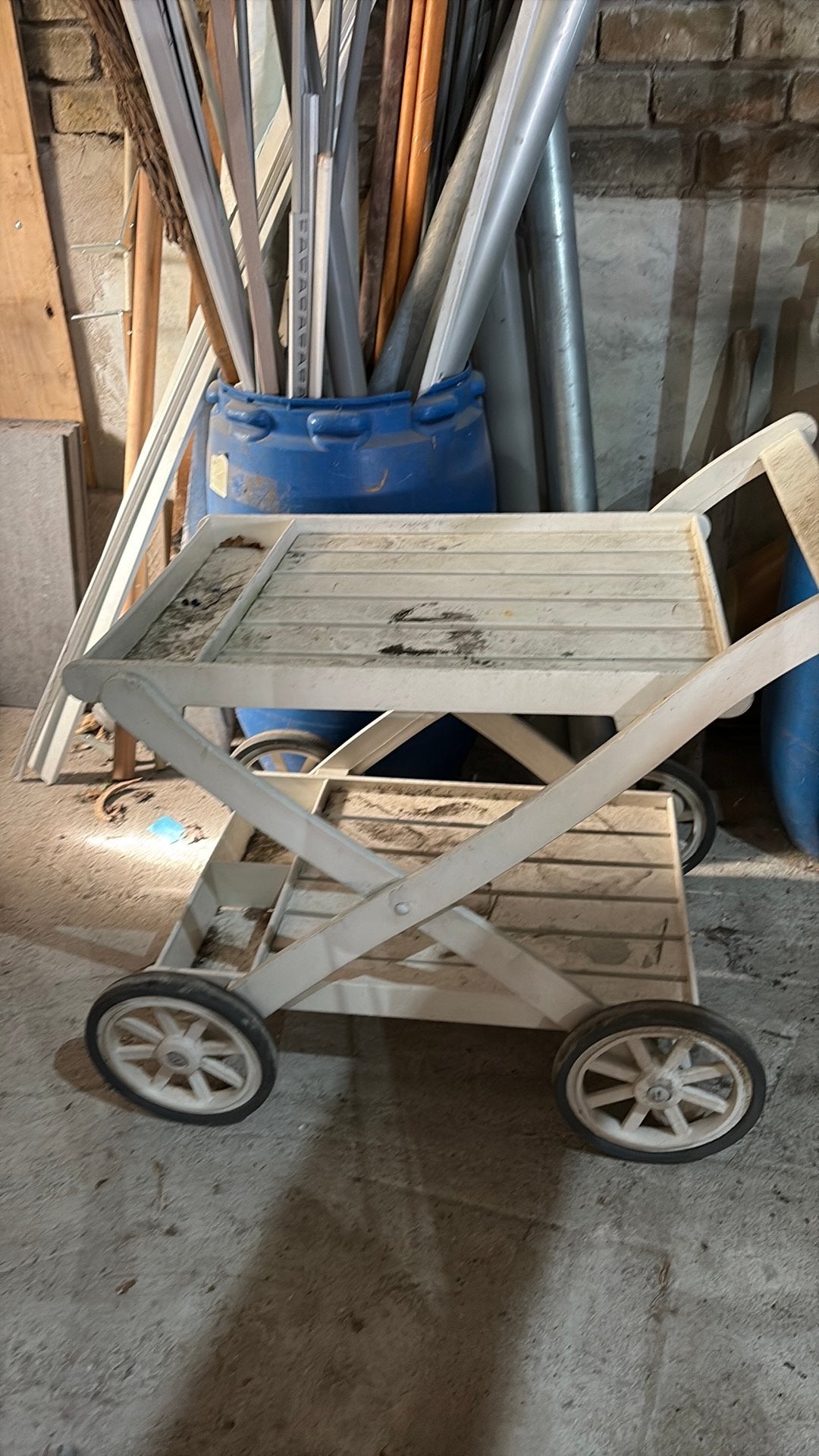 Theewagen, Ophalen, Gebruikt, Rechthoekig