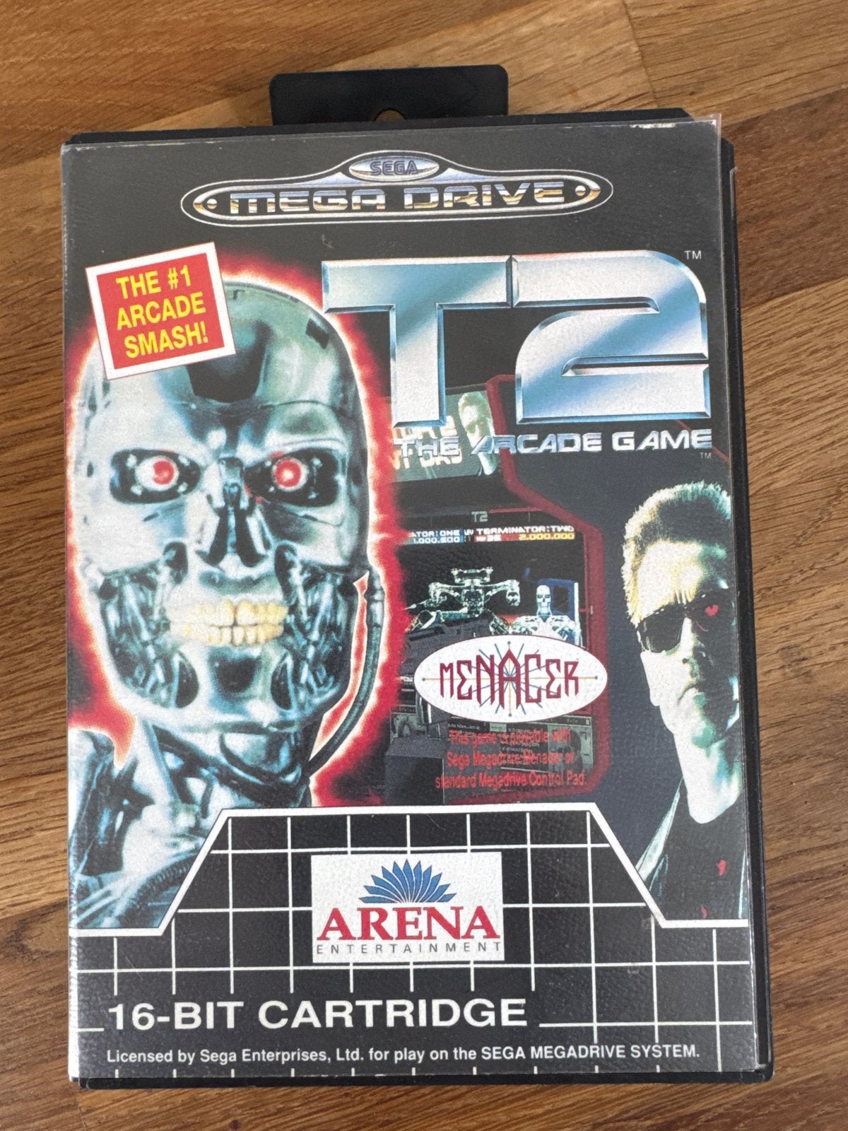 T2: The Arcade Game - Sega Mega Drive (Compleet), Spelcomputers en Games, Games | Sega, Gebruikt, Mega Drive, Shooter, 1 speler