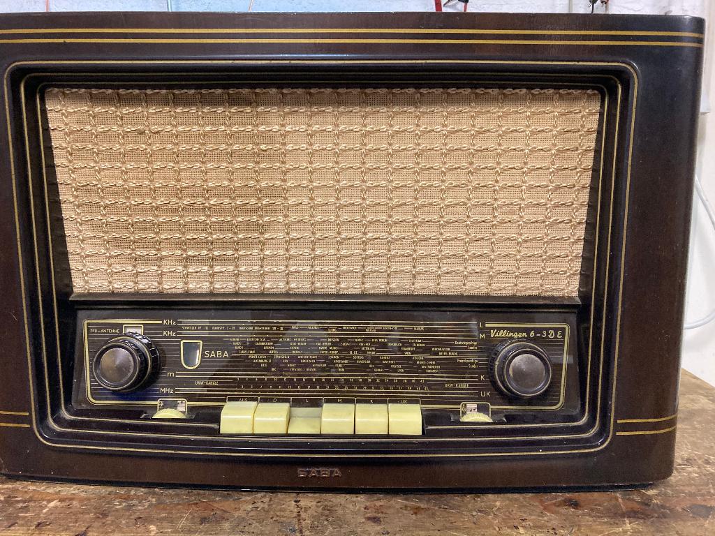 Saba Villingen 6-3DE uit 1955, Ophalen of Verzenden, Gebruikt, Radio