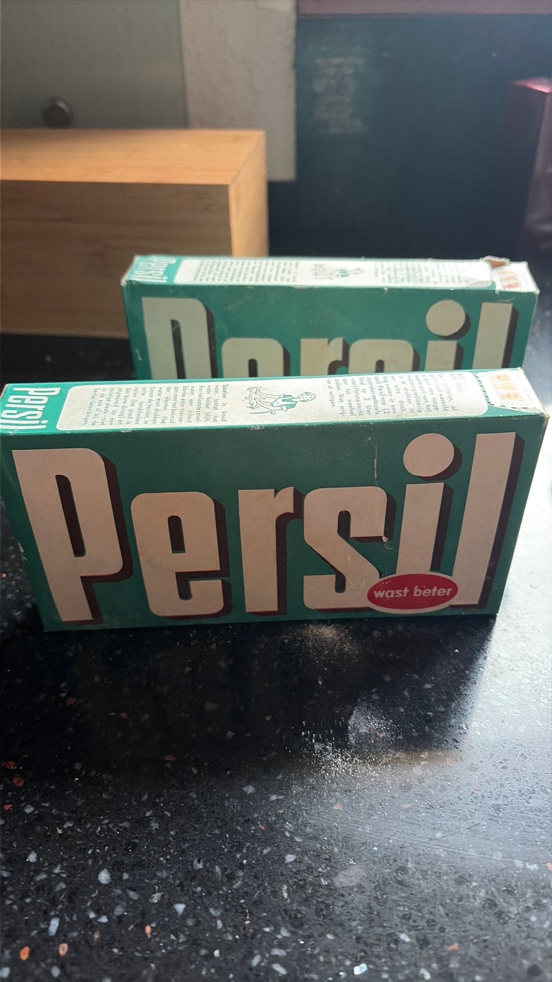 Vintage pak Persil wasmiddel uit de jaren 60, Ophalen of Verzenden, Overige typen