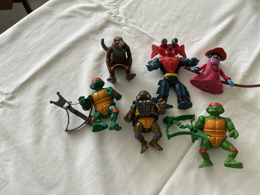 Vintage Teenage Mutant Ninja Turtles origineel, Ophalen, Gebruikt