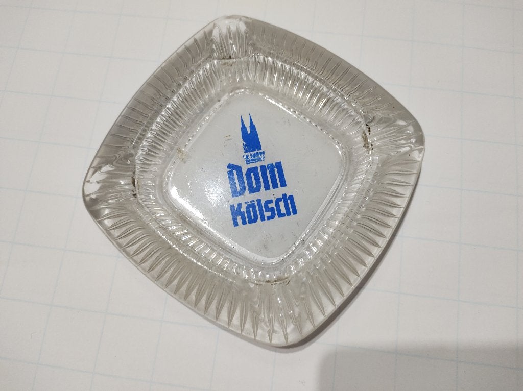 Dom Kölsch asbak, Ophalen of Verzenden, Gebruikt, Overige typen, Overige merken
