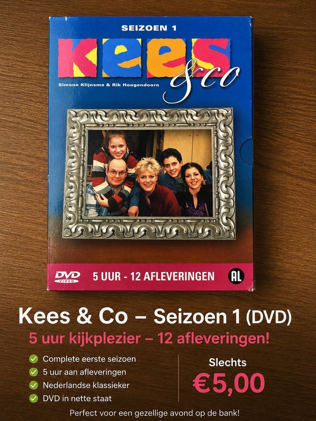 Kees & Co - Seizoen 1 (DVD) - Nederlandse sitcom, Ophalen of Verzenden