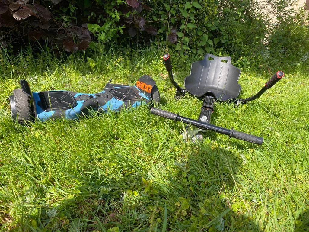 Hoverboard ridd met stoeltje, Ophalen of Verzenden, Gebruikt, Elektrische step (E-scooter)