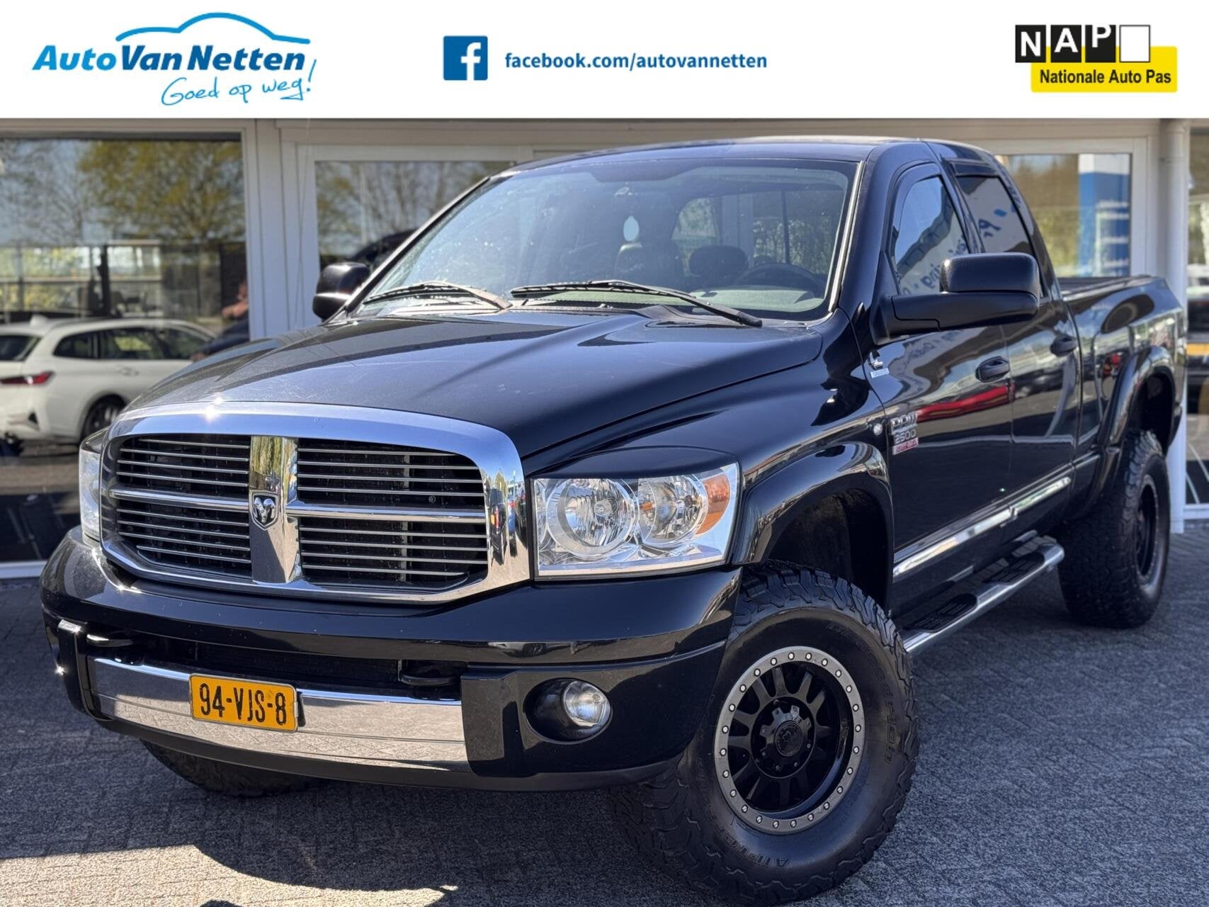 Dodge Ram 2500, 6.7 Cummins 6 Cilinder AUTOMAAT 4X4,Airco,Tr, Auto's, Automaat, Gebruikt, 4x4, 3200 kg