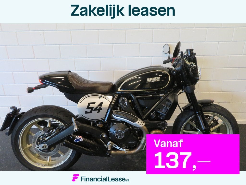 Ducati Scrambler CAFE RACER 800 PERFECT!, Bedrijf, 803 cc, Naked bike