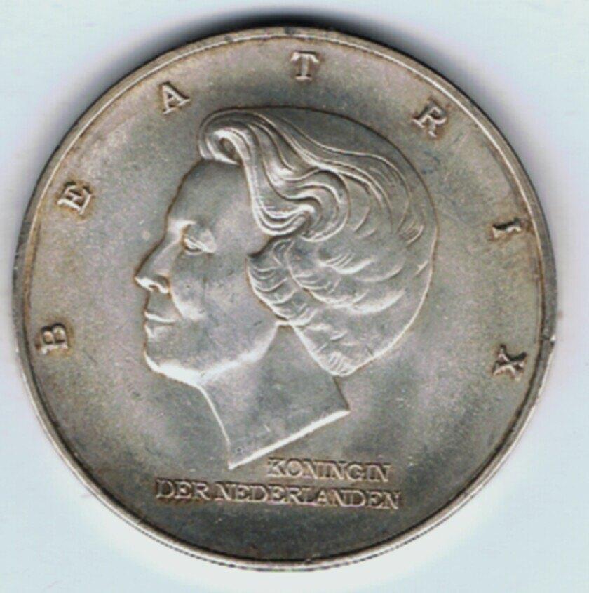 23-1129 Nederland 10 gulden 1997, Postzegels en Munten, Munten | Nederland, Koningin Beatrix, Zilver, Ophalen of Verzenden, Losse munt