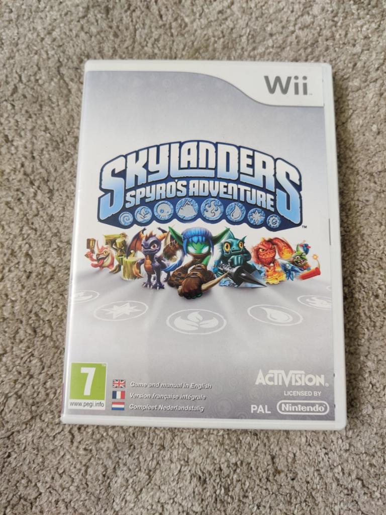 Skylanders Spyro's Adventure Wii - Compleet Nederlandstalig, Avontuur en Actie, 2 spelers, Ophalen of Verzenden, Zo goed als nieuw