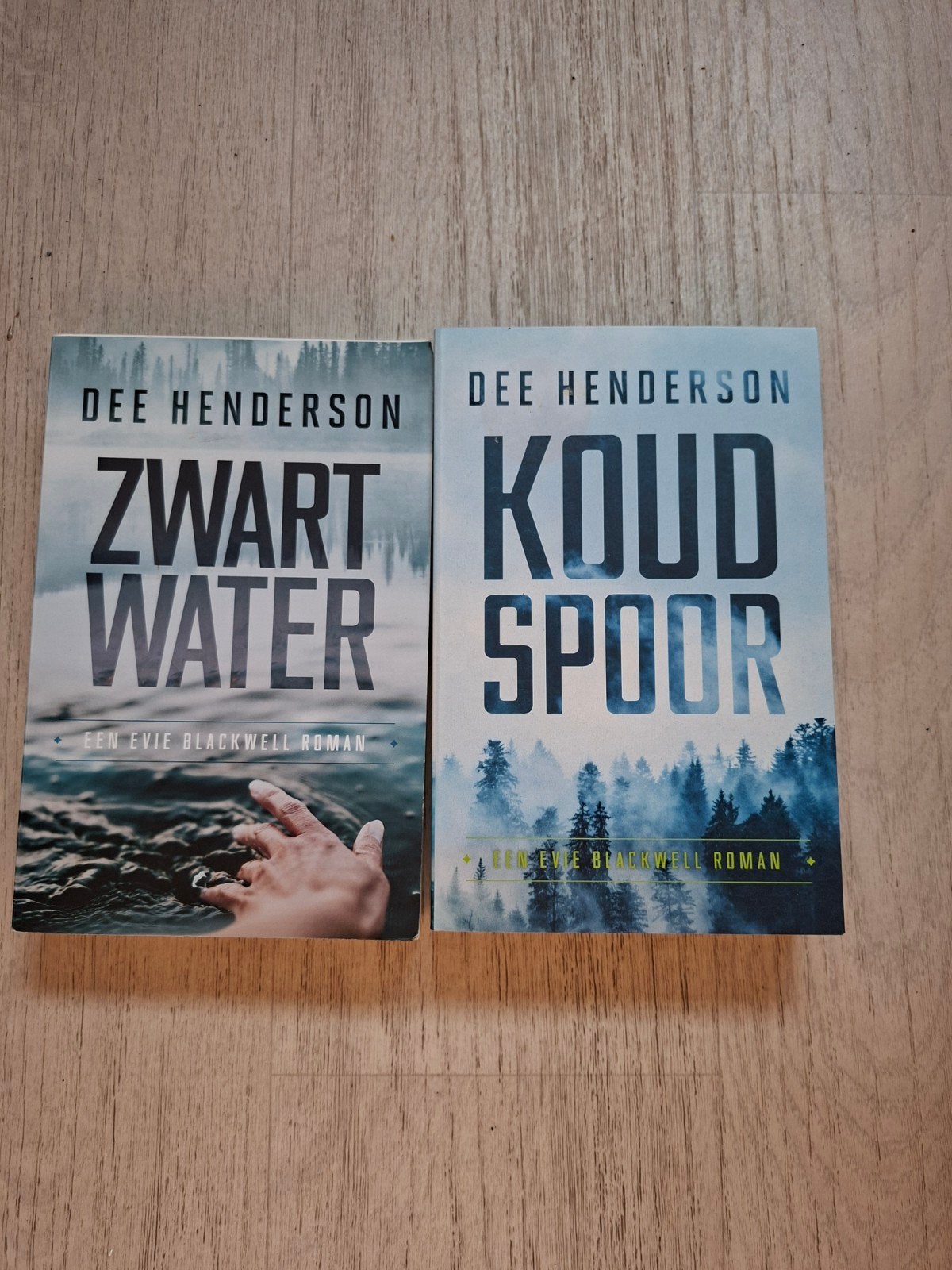 Zwart water & Koud spoor, Ophalen of Verzenden, Zo goed als nieuw, Dee Henderson, Nederland