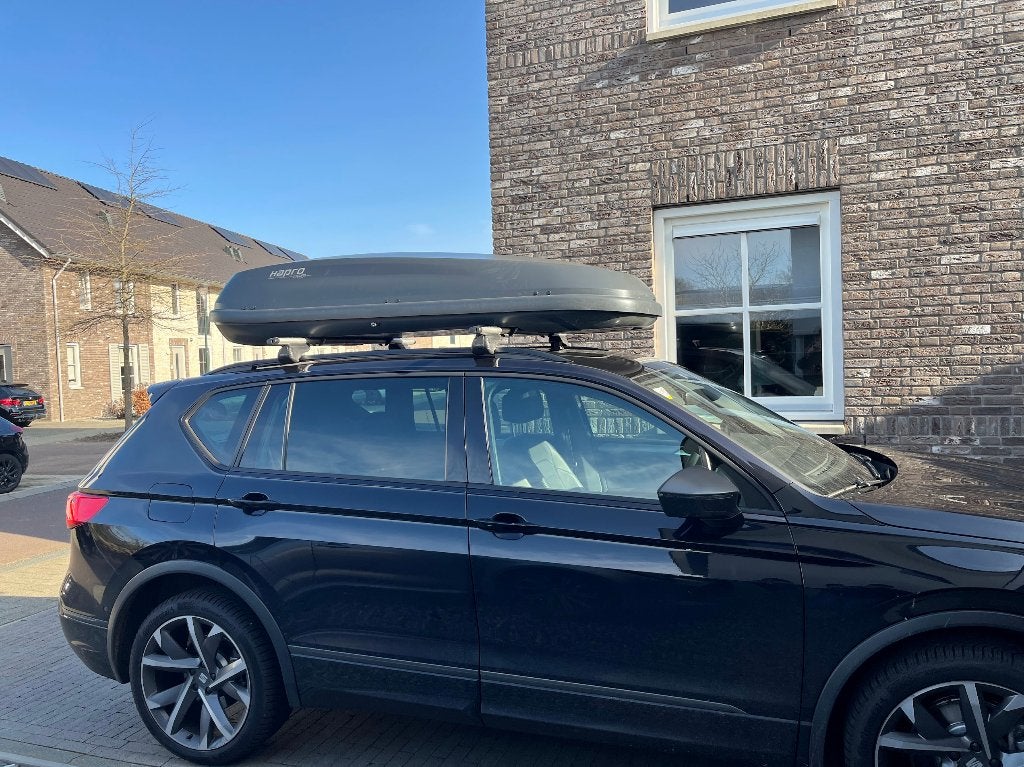 Te huur: Hapro Carver 8.5 dakkoffer van 550 liter (!), Auto diversen, Ophalen, Zo goed als nieuw