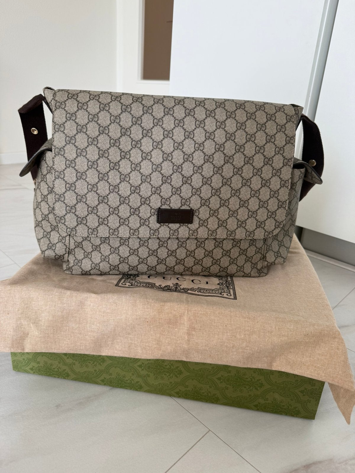 Gucci luiertas, Kinderen en Baby's, Ophalen, Zo goed als nieuw
