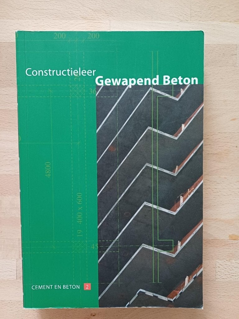 studieboek HBO bouwkunde Constructieleer gewapend beton, Ophalen of Verzenden, Beta, Zo goed als nieuw, HBO