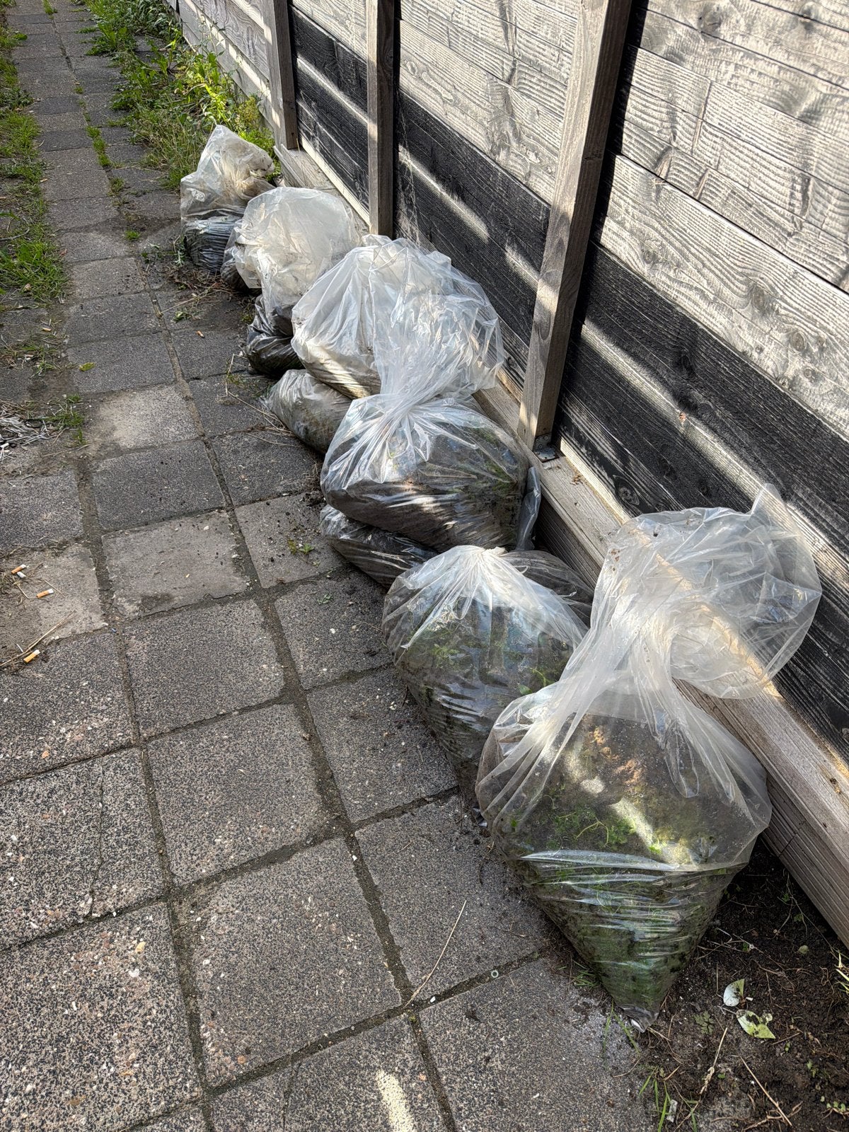 9 zakken tuinaarde, Ophalen, Tuinaarde