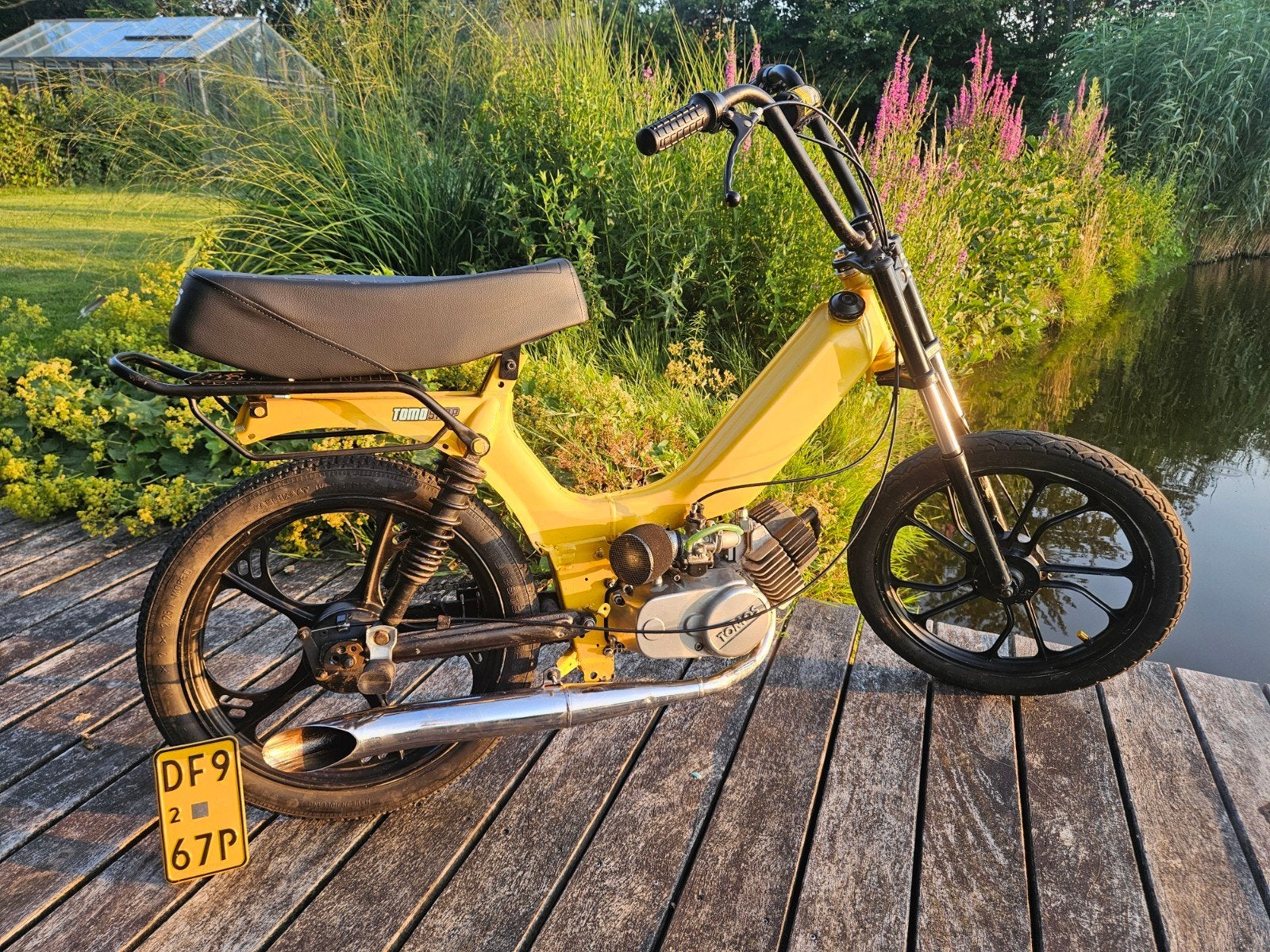 Tomos A35 Geel Kenteken - Perfect voor de zomer!, Fietsen en Brommers, Brommers | Tomos, Ophalen, Gebruikt, Overige modellen, Maximaal 45 km/u