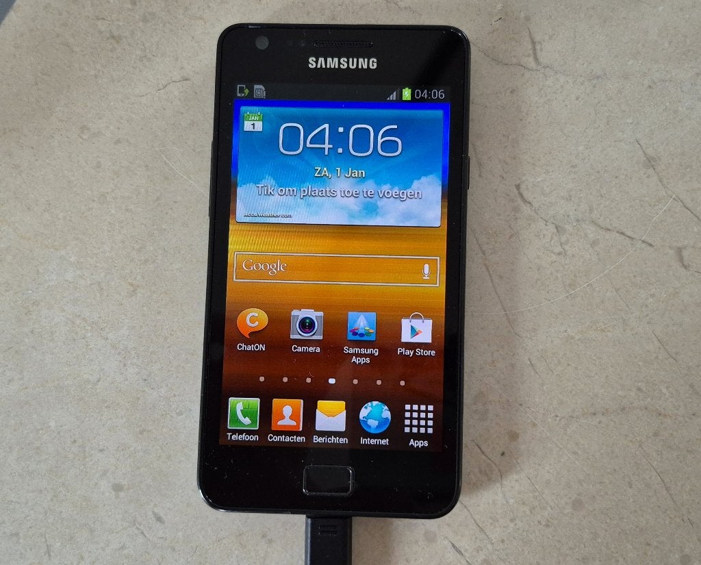 Samsung Galaxy S2, Telecommunicatie, Ophalen, Gebruikt, Zwart, Galaxy S2 t/m S9