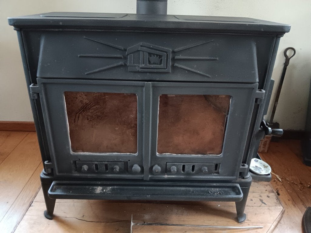 Houtkachel Dovre 300G, Ophalen, Gebruikt, Houtkachel, Vrijstaand