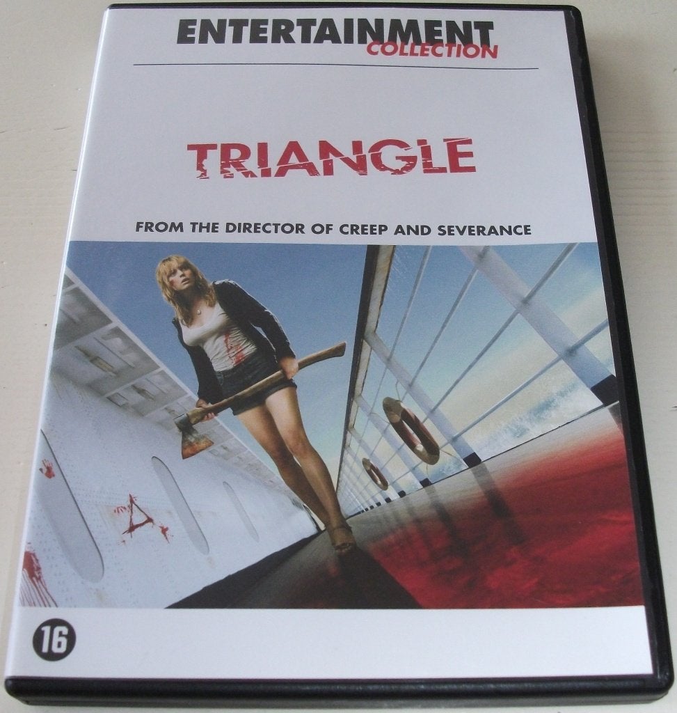 Dvd *** TRIANGLE *** It will twist you and terrify you, Vanaf 16 jaar, Ophalen of Verzenden, Zo goed als nieuw, Overige genres