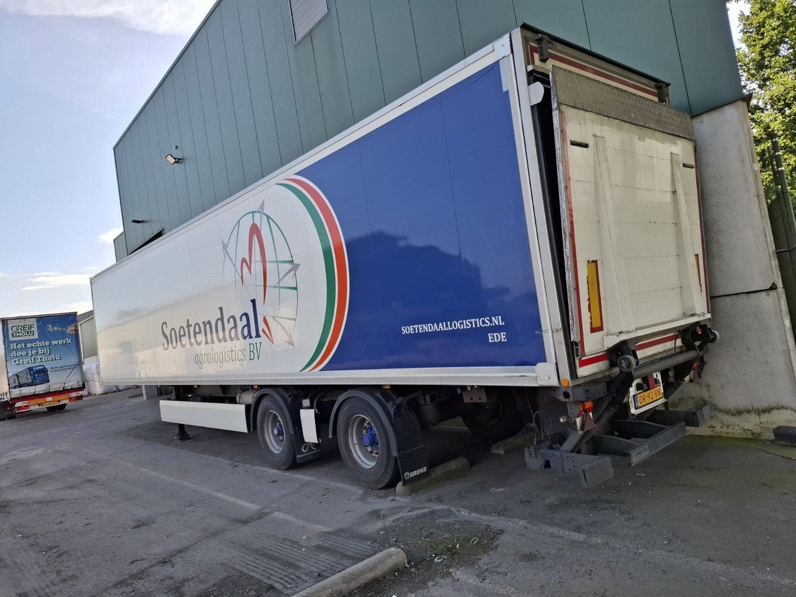 Mooie koeltrailer te koop, gebruiksklaar.