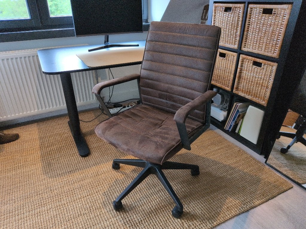 Kare Design Vintage Bureaustoel bruin, Ophalen, Gebruikt, Bruin, Bureaustoel