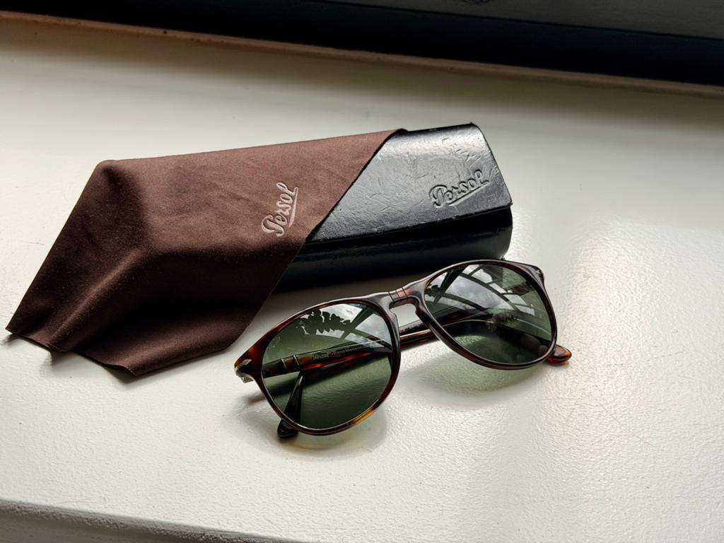 Persol 9649-S Havana Zonnebril, Ophalen of Verzenden, Overige merken