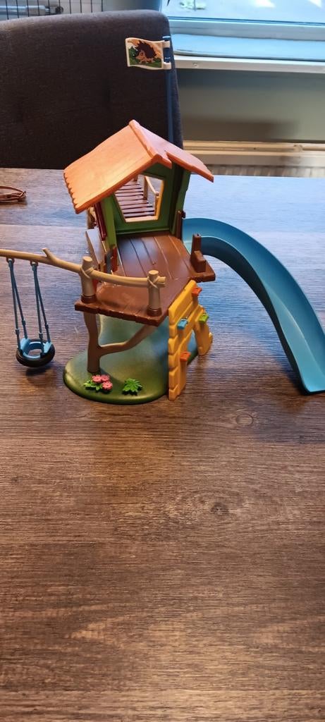 Playmobil speeltuin met toebehoren., Ophalen of Verzenden, Gebruikt, Toebehoren