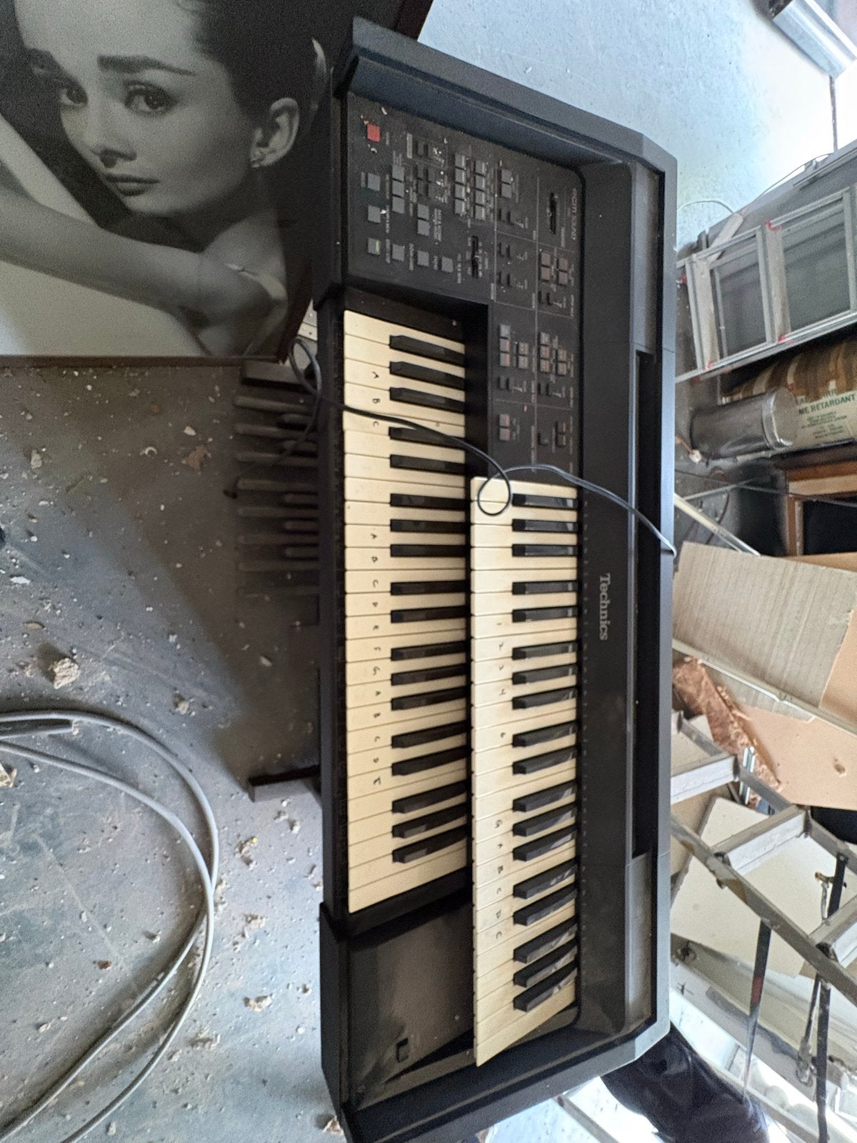 Technics SX-EX30L Elektronisch Orgel met Pedaal, Ophalen, Gebruikt, 2 klavieren, Orgel