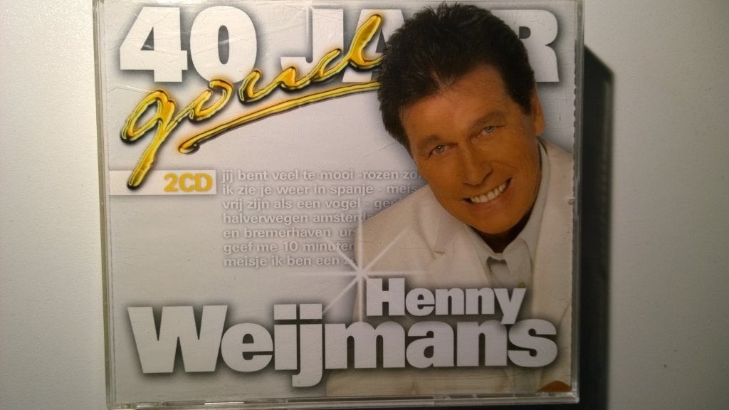 Henny Weijmans - 40 Jaar Goud, Ophalen of Verzenden, Zo goed als nieuw, Pop, Album