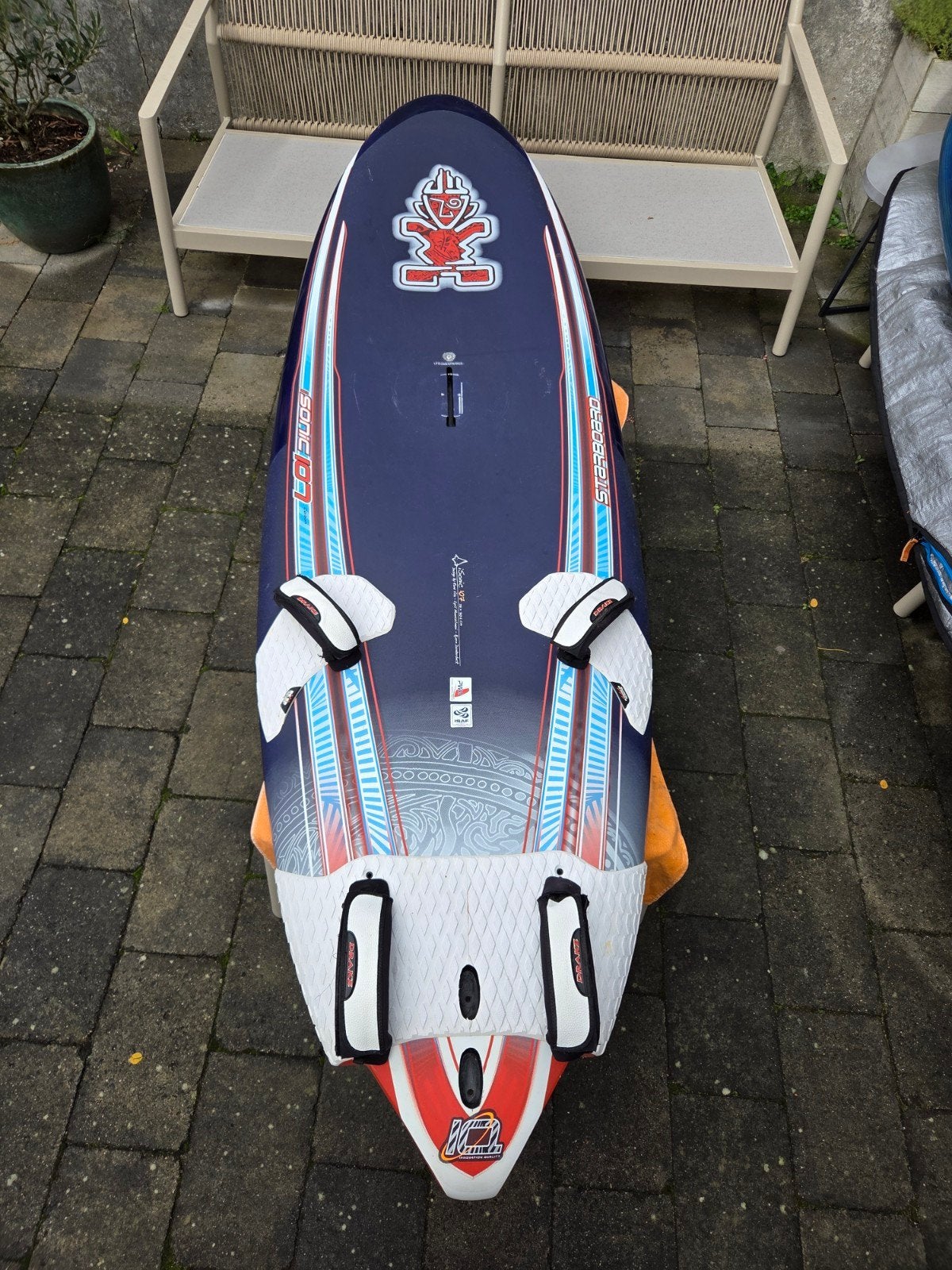 Starboard iSonic 107, Ophalen, Met voetbanden, Minder dan 250 cm, Zo goed als nieuw