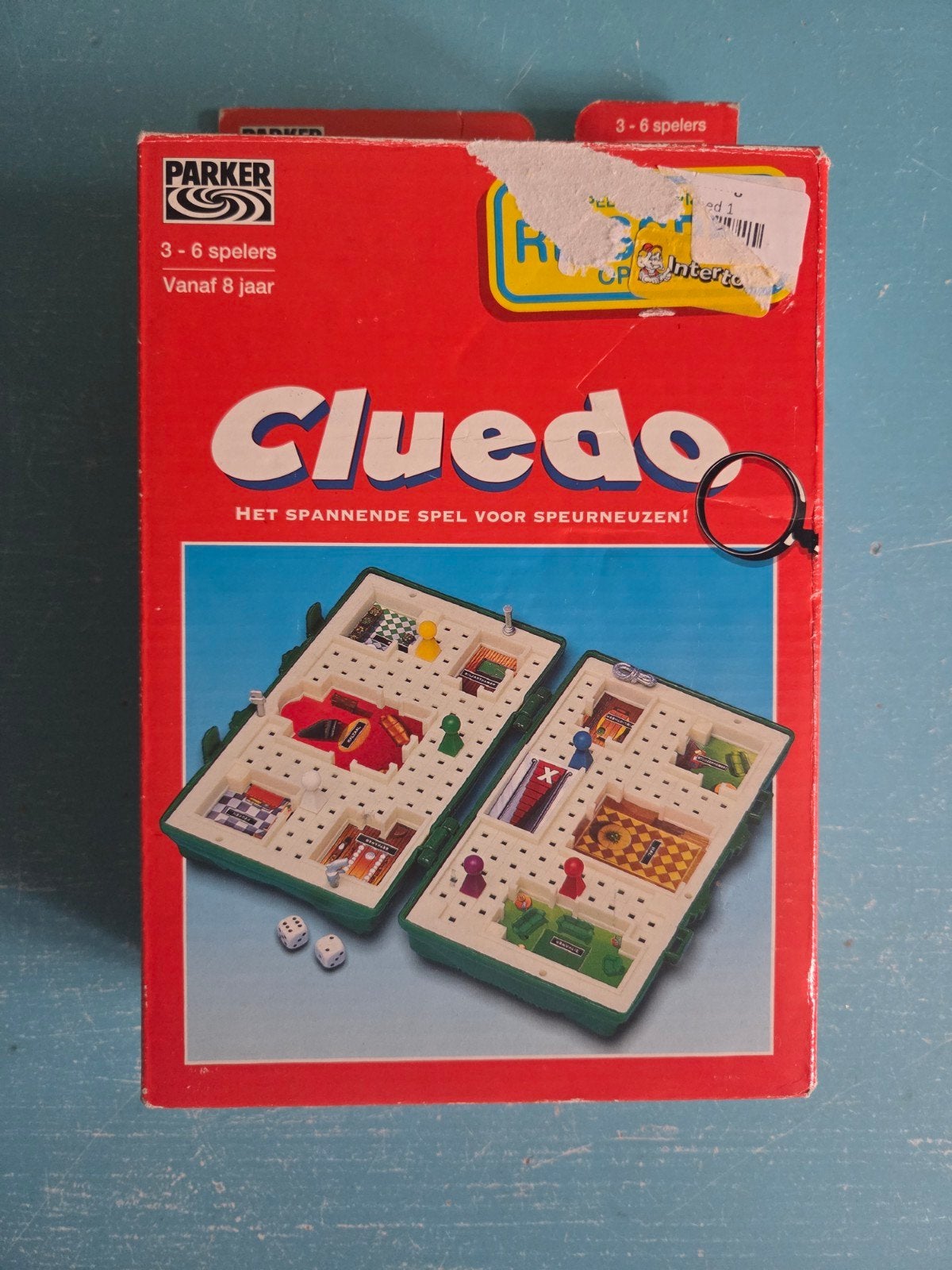 cluedo reisspel, Hobby en Vrije tijd, Gezelschapsspellen | Bordspellen, Ophalen of Verzenden, Gebruikt, Reisspel