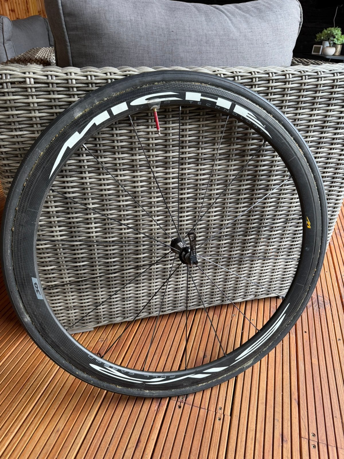 MICHE SWR voorwiel (Tubes), Ophalen, Racefiets
