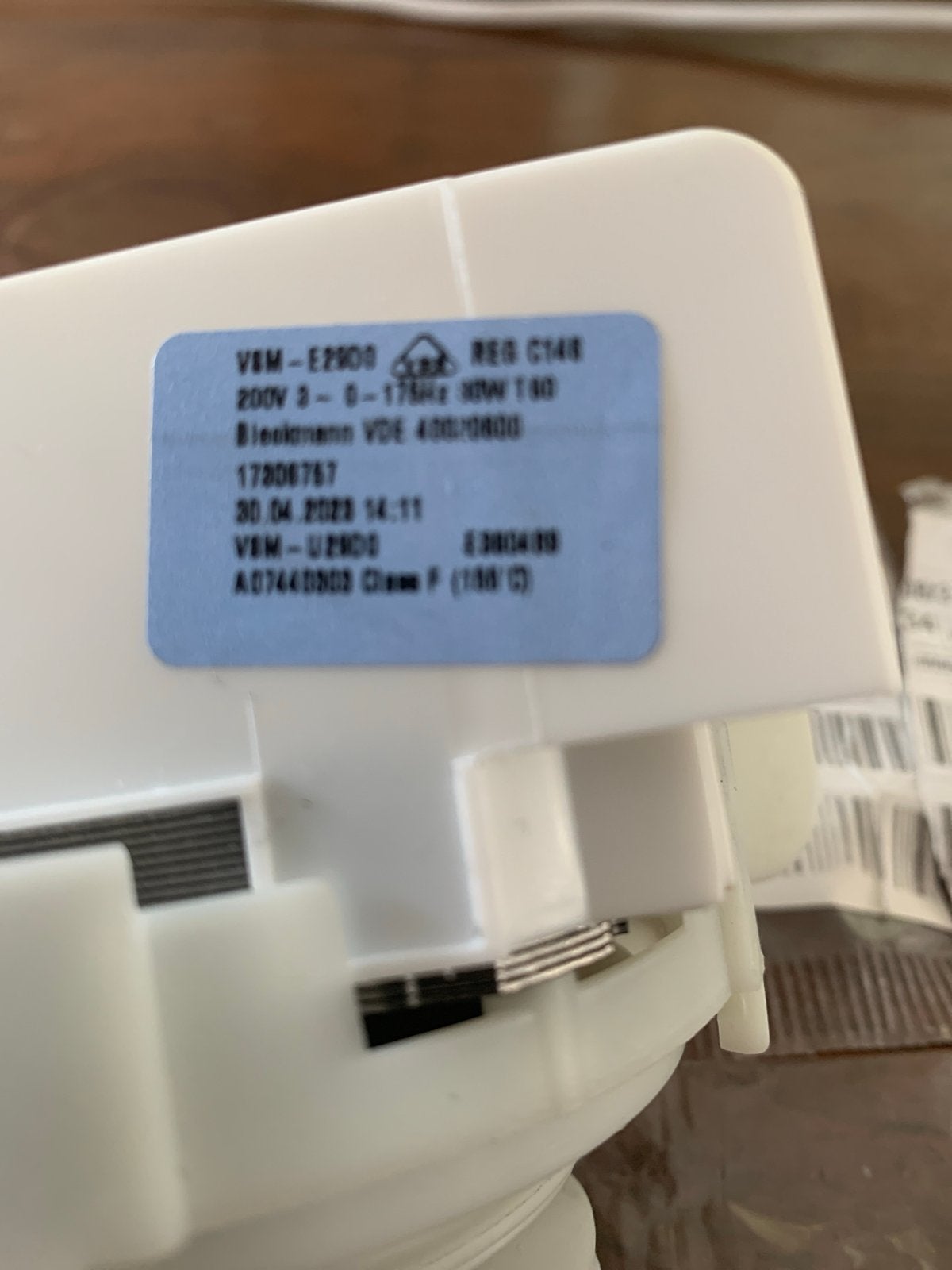 Nieuwe AWECO VEM-E2909 Afvoerpomp voor Wasmachine, Ophalen of Verzenden, Nieuw