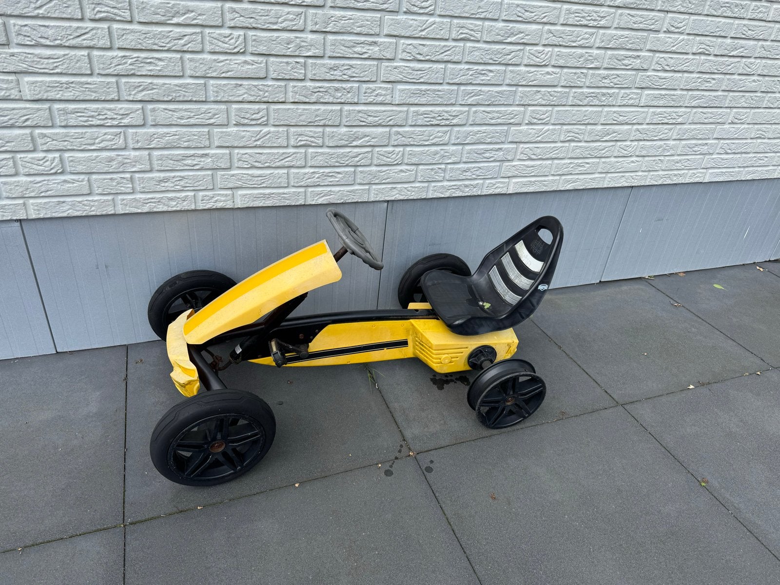 Berg Rally skelter - Geel, gebruikt, Ophalen, Gebruikt, Trapvoertuig