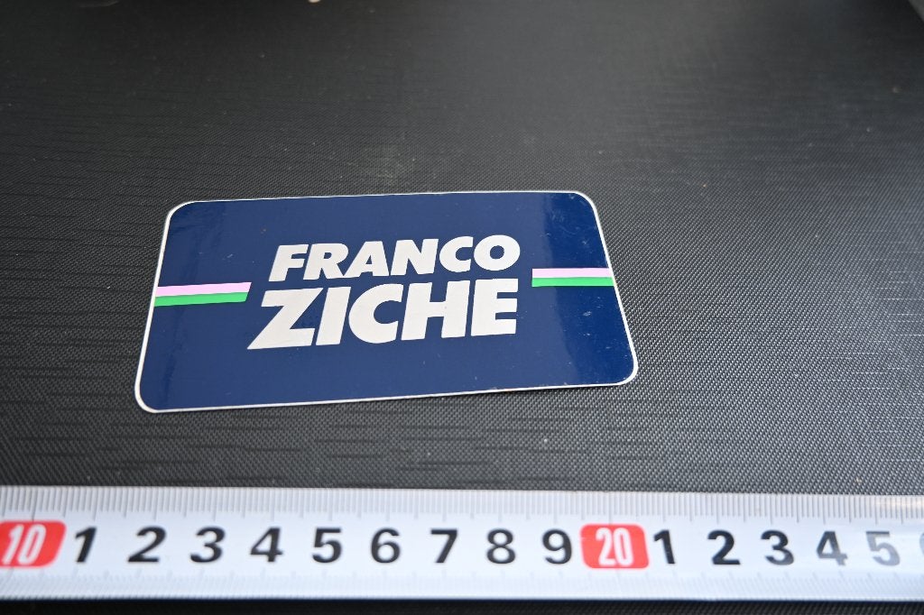 sticker FRANCO ZICHE, Ophalen, Zo goed als nieuw