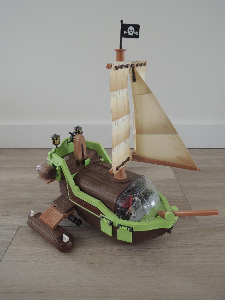 Playmobiel Piratenschip, Ophalen of Verzenden, Gebruikt, Complete set