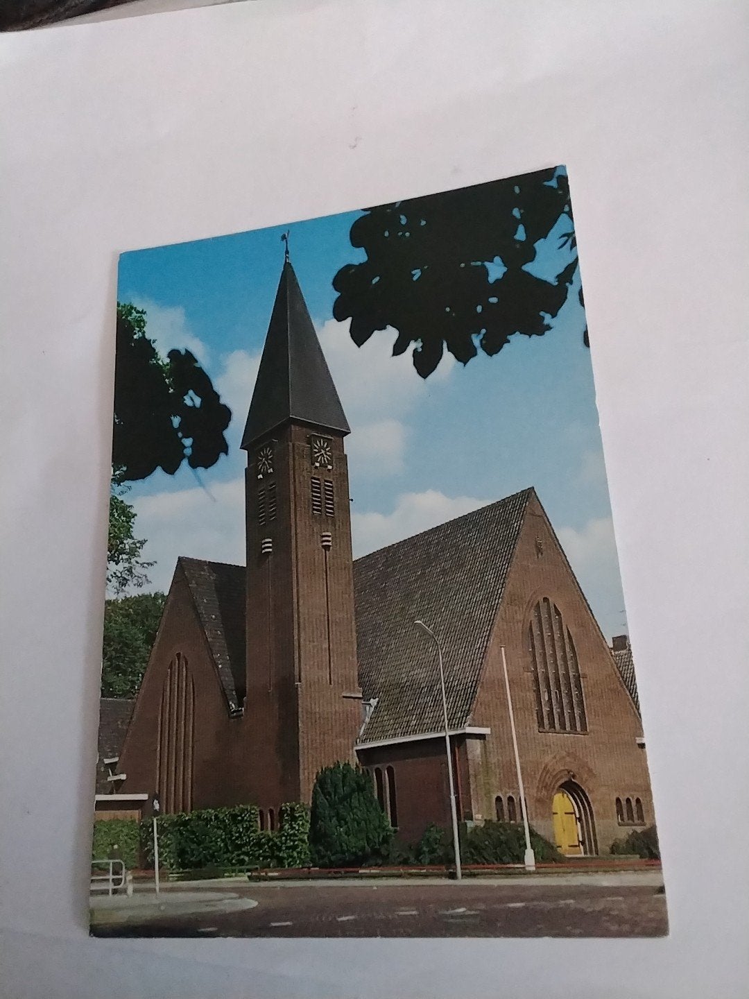 Oude Ansichtkaart Kerk  Harderwijk  Plantagekerk, Ophalen of Verzenden, 1960 tot 1980, Gelopen, Gelderland