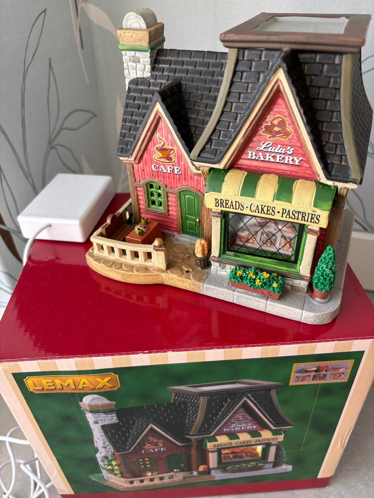Lemax kersthuisje, Lulu’s bakery, Diversen, Ophalen of Verzenden, Zo goed als nieuw