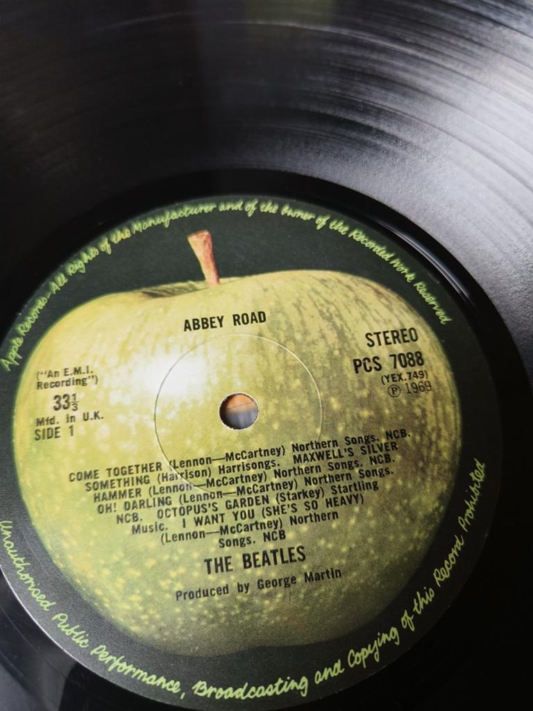 The Beatles - Abbey Road LP (1969), Originele persing, Ophalen of Verzenden, Zo goed als nieuw, 12 inch