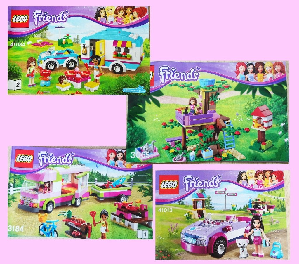 SUMMERTIME : LEGO FRIENDS Vakantie & Buiten - 4 sets : ), Compleet, Lego, Friends, Ophalen of Verzenden