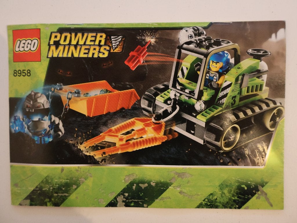 Lego Power Miners 8958 Granite Grinder, Overige thema's, Lego, Compleet, Ophalen of Verzenden