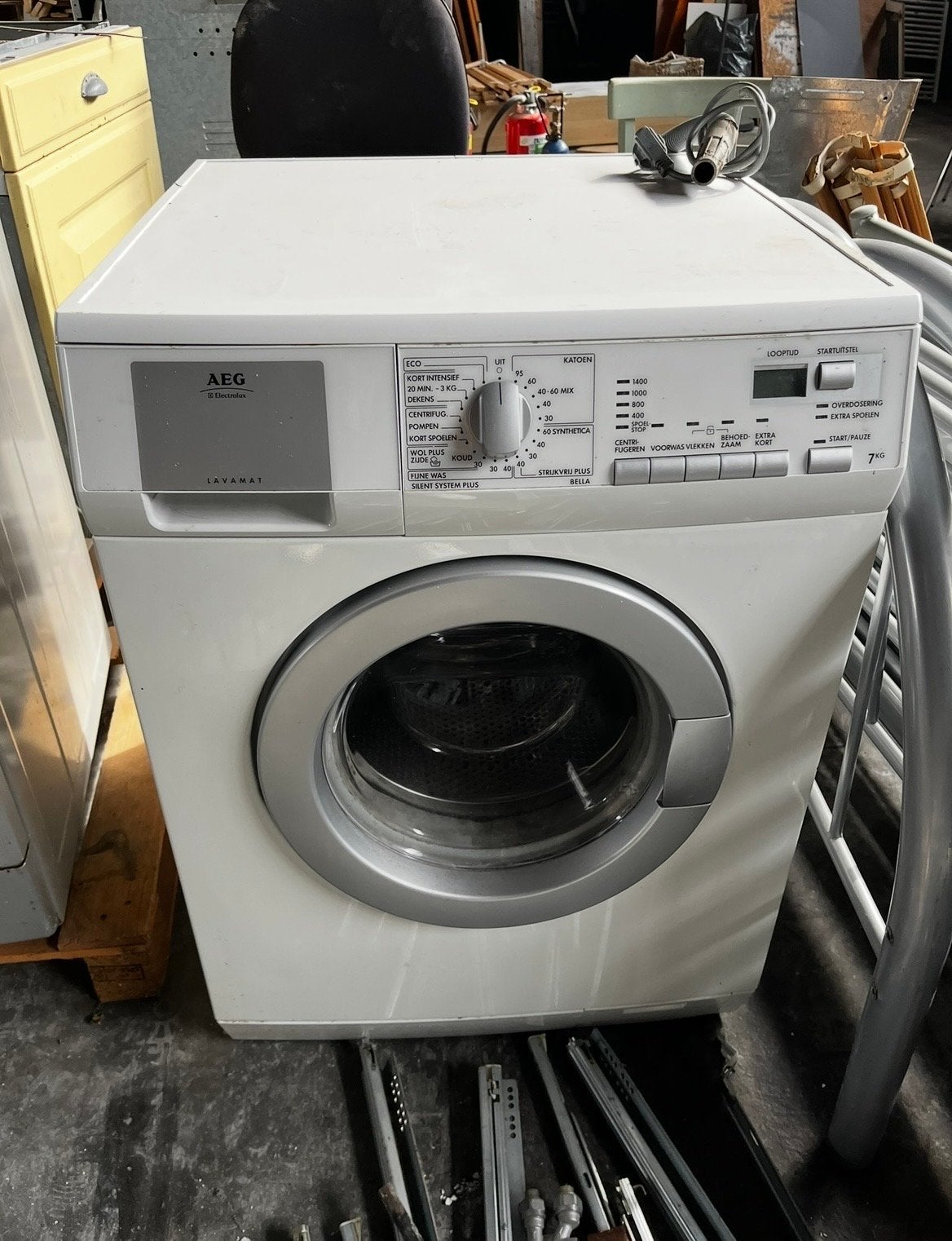 Samsung Eco Bubble VRT 8.0kg Wasmachine, Ophalen of Verzenden, Gebruikt