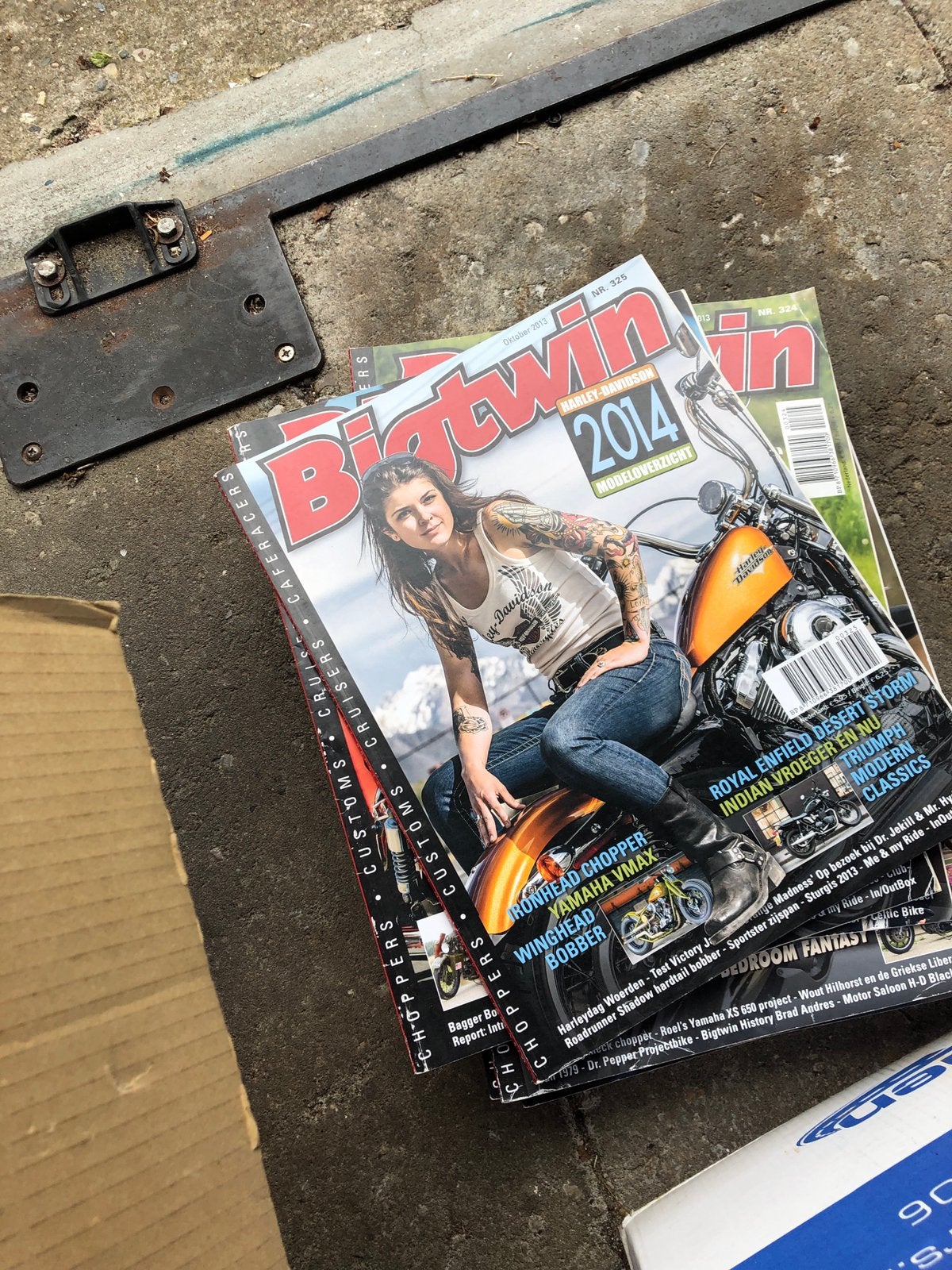 Bigtwin magazines, Ophalen, Gelezen