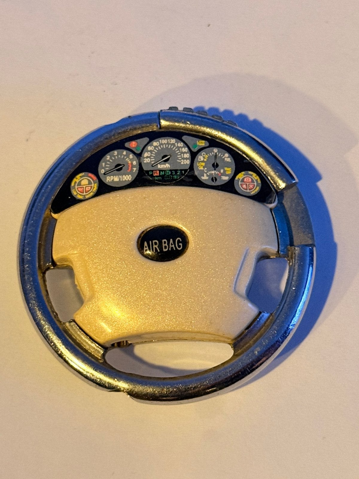 Aansteker in de viem van een stuur auto oldtimer, Verzamelen, Ophalen of Verzenden, Zo goed als nieuw, Aansteker