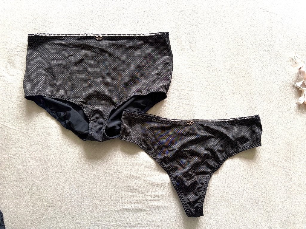 2x Prima Donna slip + string 44 / XL, Verzenden, Zwart, String