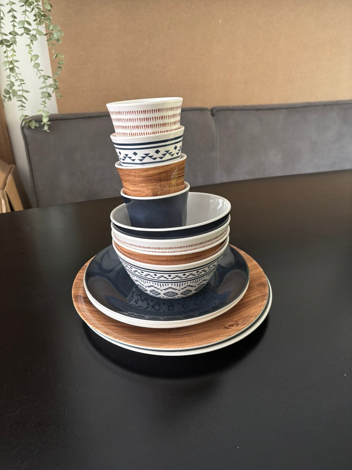 Campingservies, Ophalen, Zo goed als nieuw