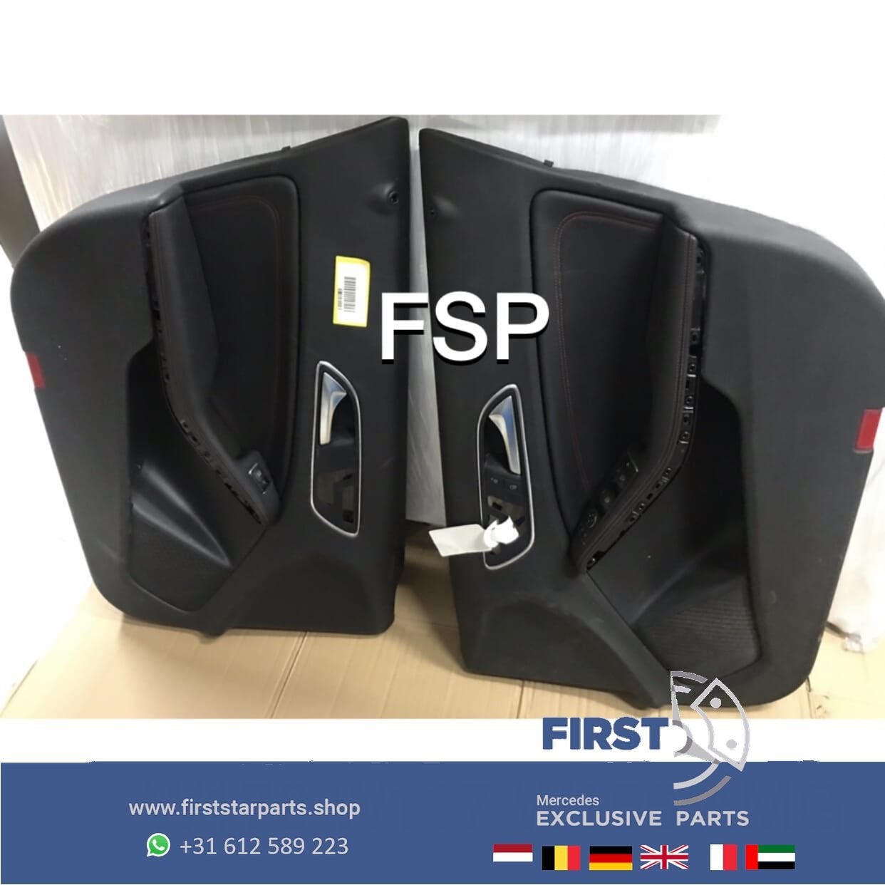 W176 W117 W156 AMG DEURPANEEL Mercedes A CLA GLA KLASSE DEUR, Auto-onderdelen, Interieur en Bekleding, Gebruikt, -, Ophalen of Verzenden