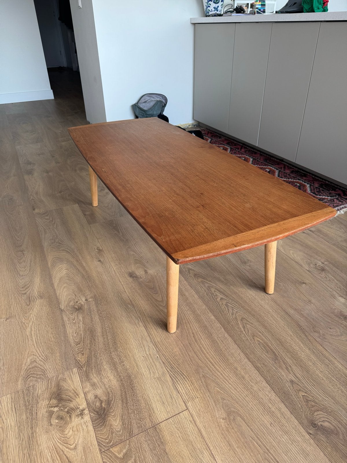 Vintage Deense salontafel, Ophalen