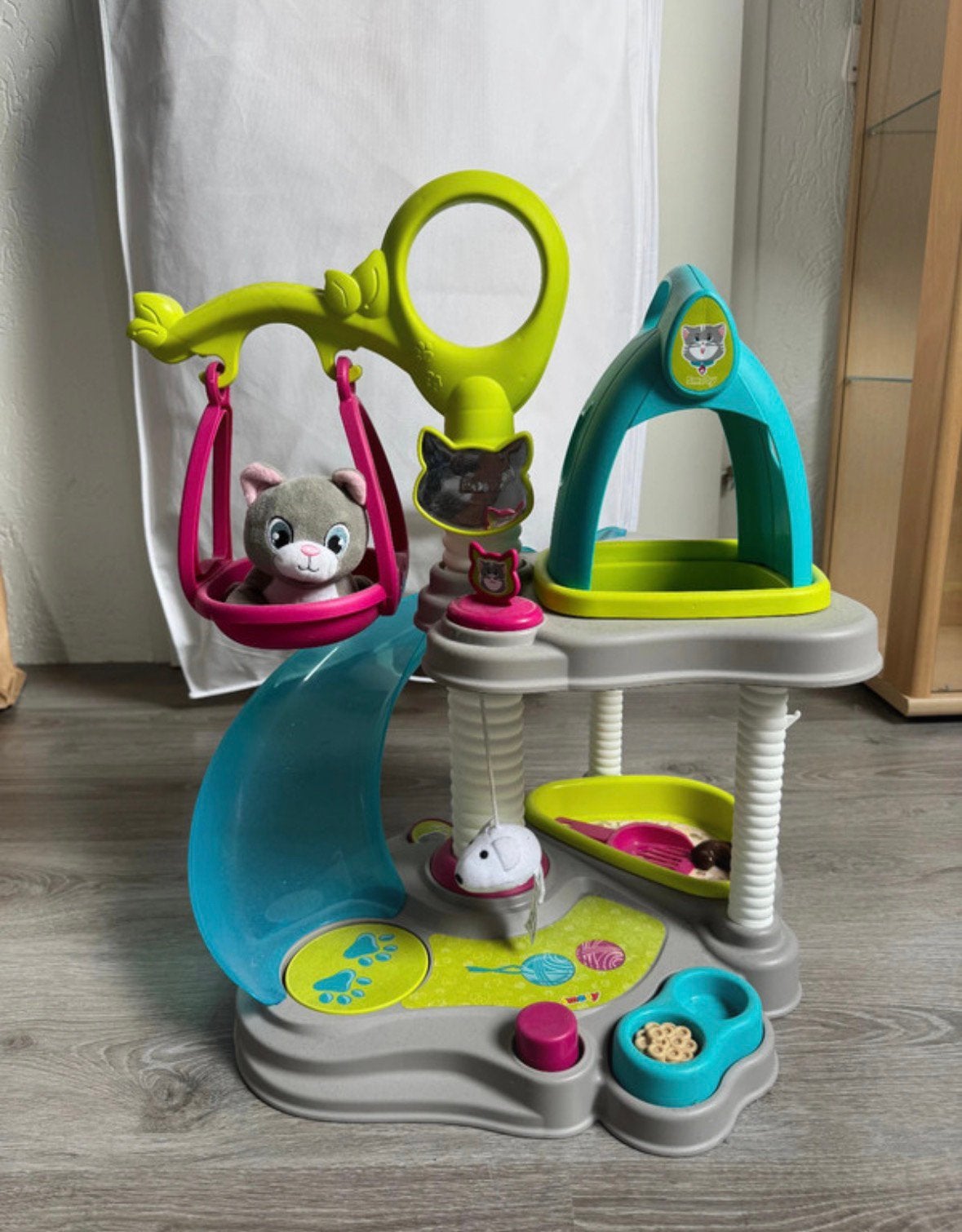 Smoby kattenhuis, Overige merken, Met geluid, Ophalen of Verzenden, Zo goed als nieuw