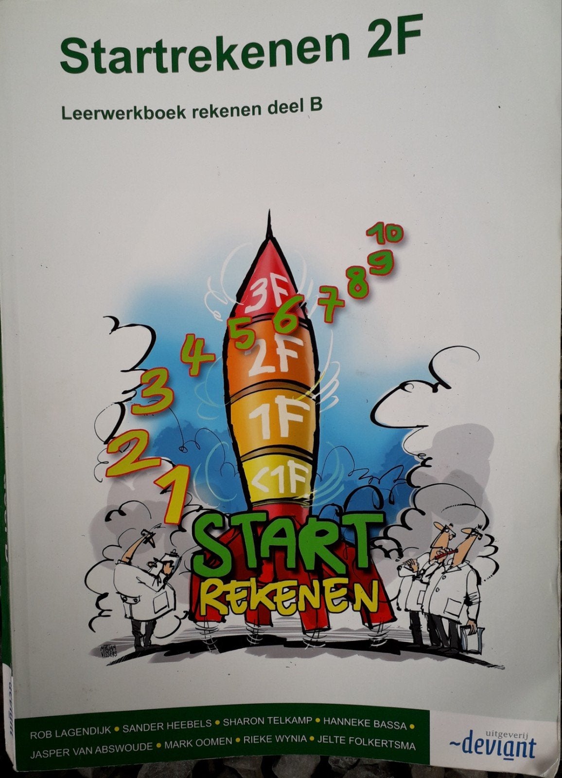 Startrekenen 2F, Boeken, Uitgeverij Deviant, Ophalen of Verzenden, Zo goed als nieuw, MBO